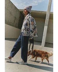 Pippa Packable Printed Jacket