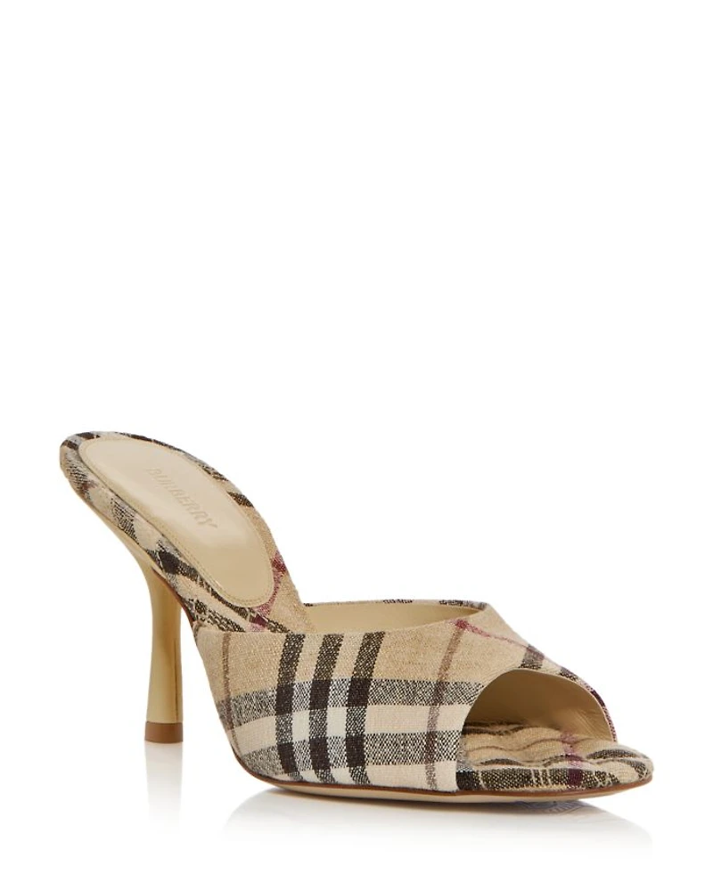 Women's Check Mews Sandals