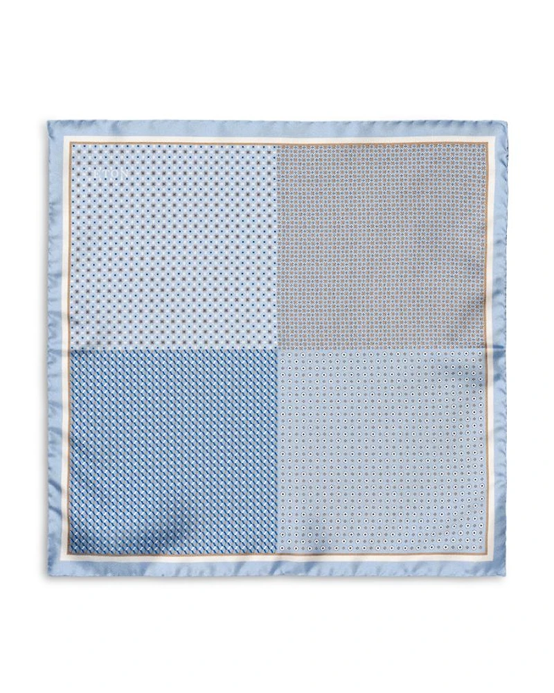 Four sided Silk Pocket Square