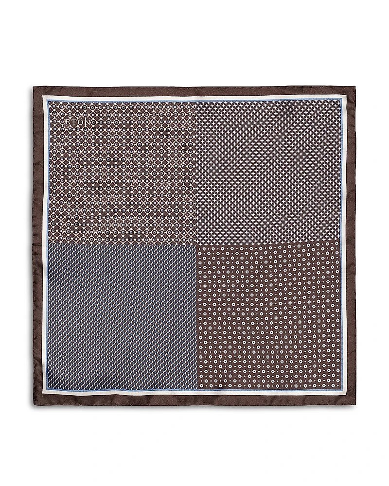 Eton Four sided Silk Pocket Square
