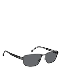 C Flex Rectangle Sunglasses, 56mm