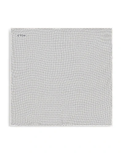 Eton Polka Dot Silk Pocket Square
