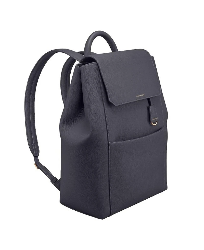Large Leather Soft Backpack