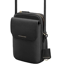 Leather Zip Phone Pouch