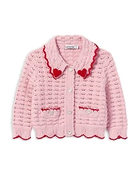 Girls' Textured Heart Cardigan - Little Kid, Big Kid