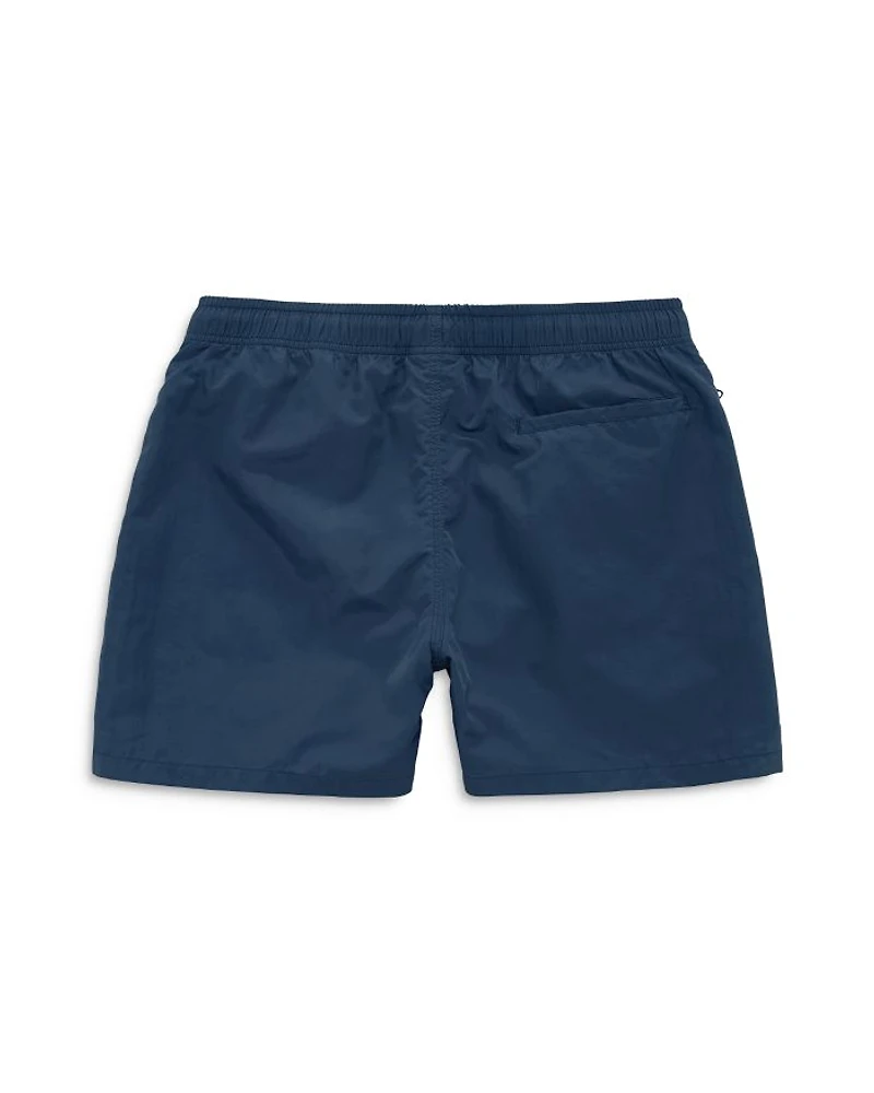 Nylon Tailored Fit 4.7" Swim Trunks