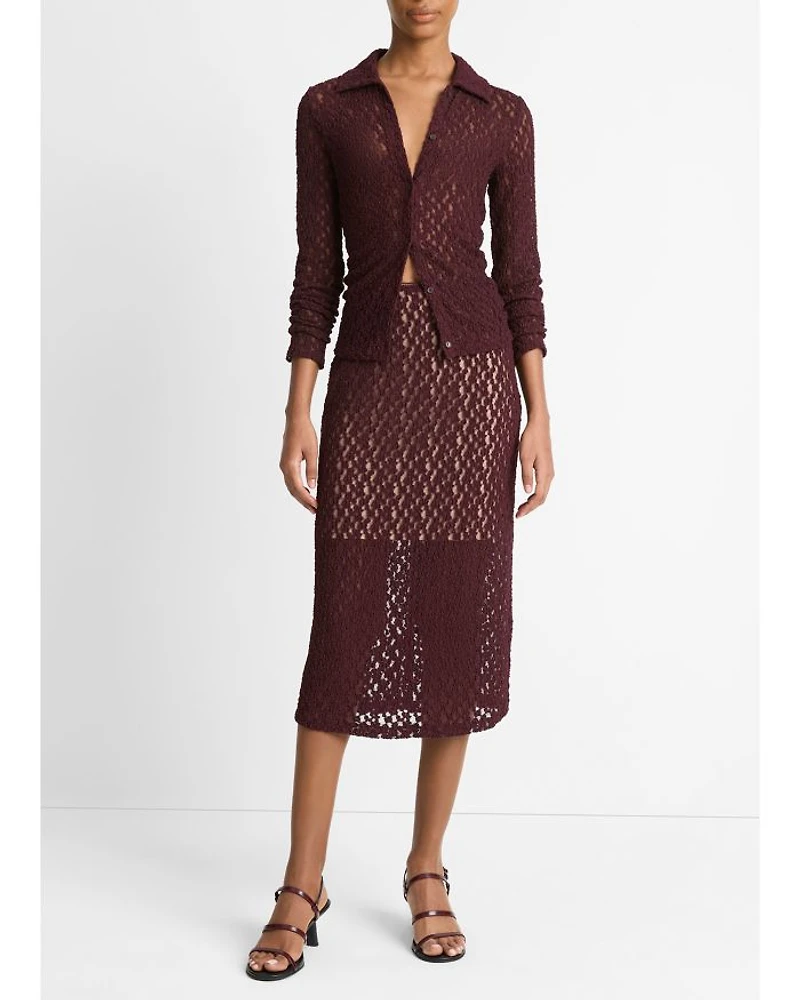 Floral Smocked Skirt