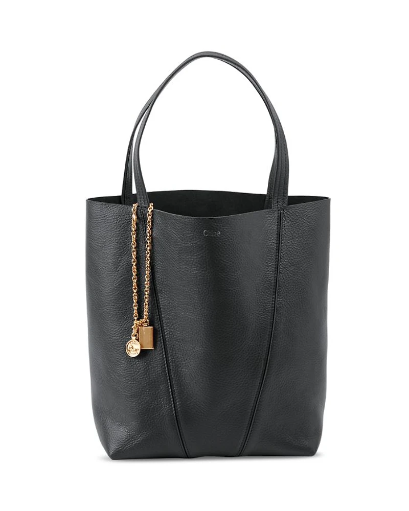 Spin Medium Leather Tote