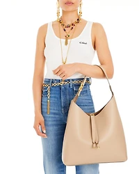 Marcie Leather Hobo Bag