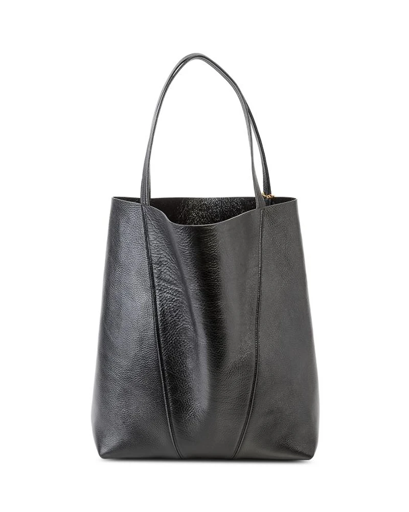 Leather Spin Large Tote