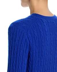 Cashmere Cable Knit Sweater