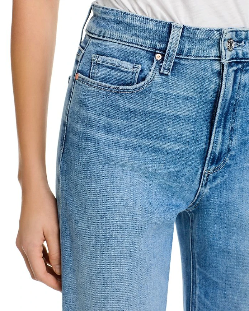 Anessa High Rise Wide Leg Ankle Jeans