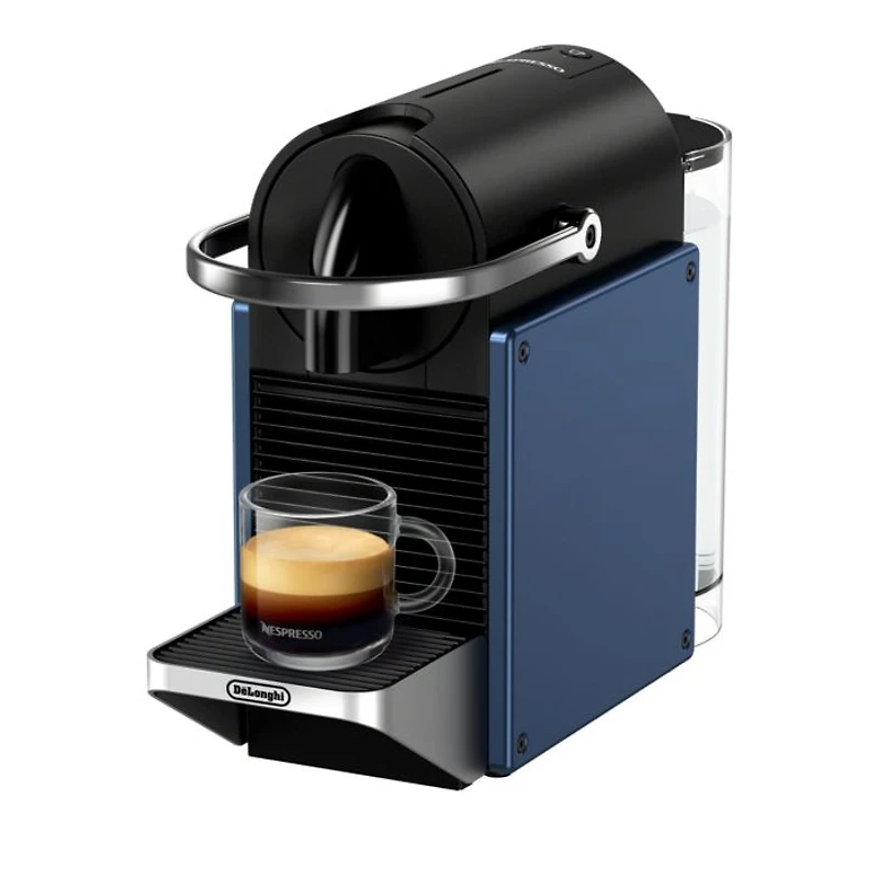 Pixie Espresso Machine by De'Longhi, Dark Blue