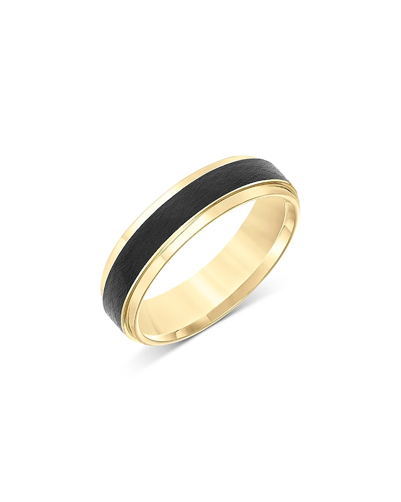 Bloomingdale's Fine Collection Men's Bevel Edge Band