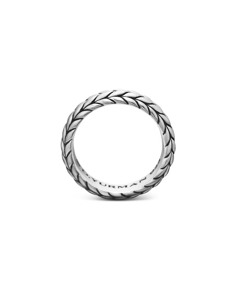 Men's Sterling Silver Chevron Ring