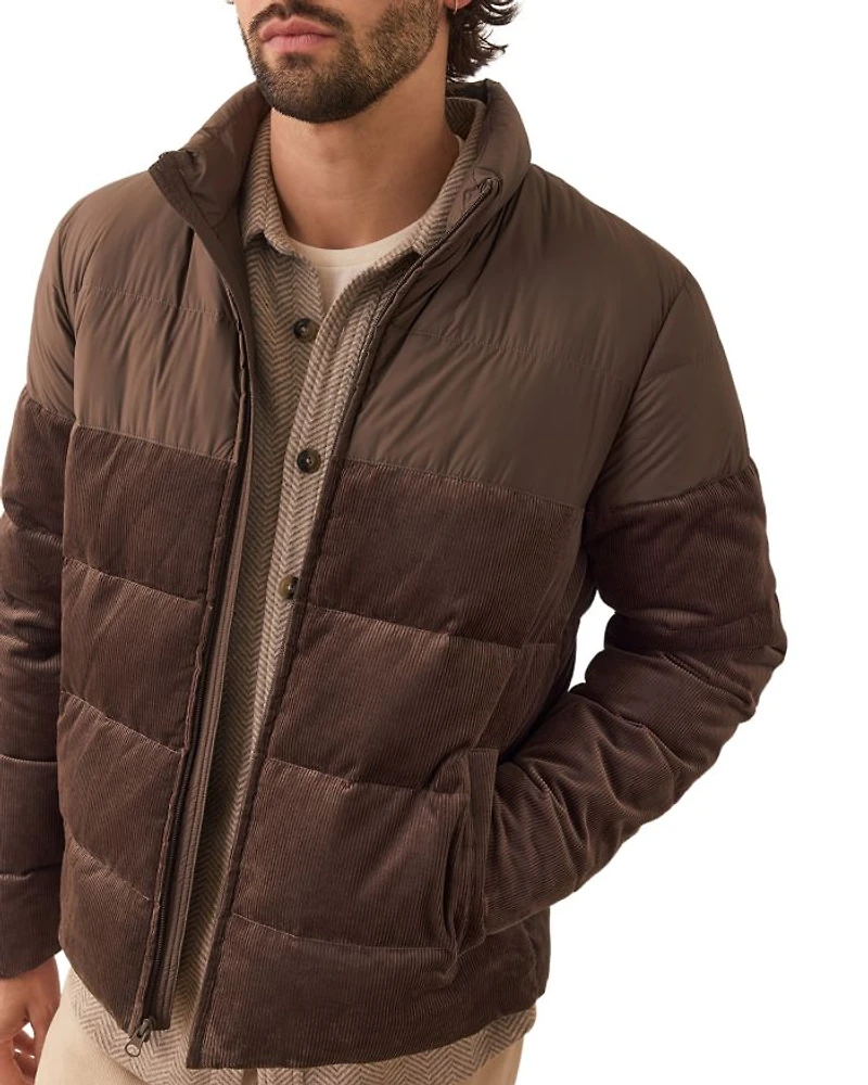 Miles Cord Puffer Jacket