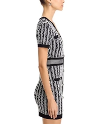 Textured Mini Dress