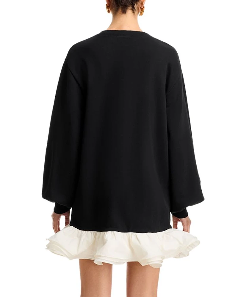 Oakley Contrast Hem Sweater Dress