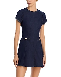 Cinq a Sept Indigo Denim Nova Dress