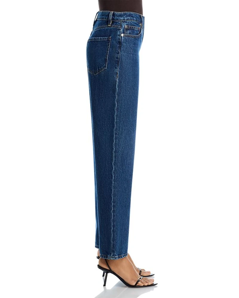 Le Jane High Rise Ankle Wide Leg Jeans Kirk