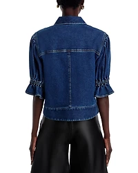 Holly Half Sleeve Denim Jacket
