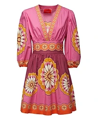 Margherita Dress (Placee) Napoli Plates Placee Pink