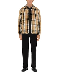 Classics Nylon & Cotton Quilted Reversible Shirt Jacket