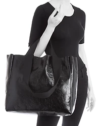Izzy Shine Leather Tote