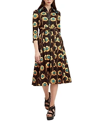 La Comasca Shirt Dress Daisychain Black