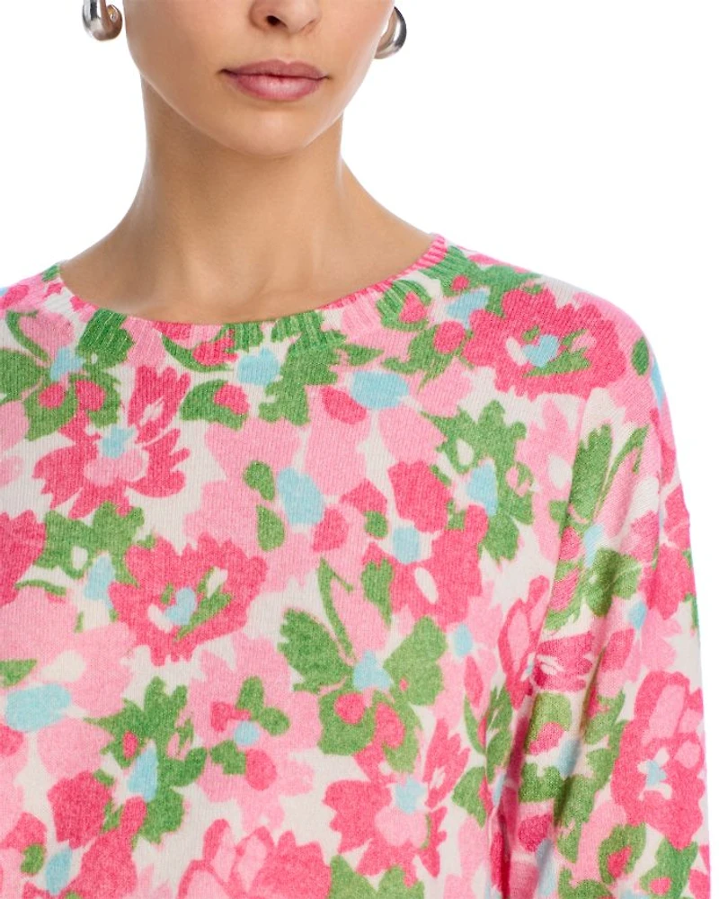 Spring Floral Crewneck Sweater - Exclusive