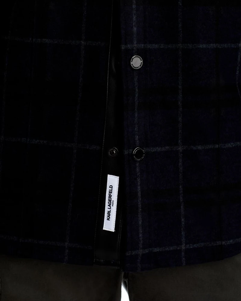 Plaid Shirt Jacket