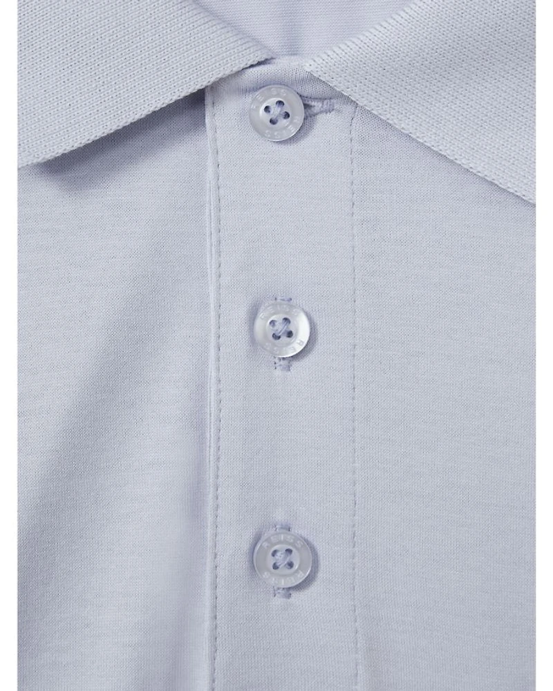 Austin Mercerized Cotton Slim Fit Pocket Polo Shirt