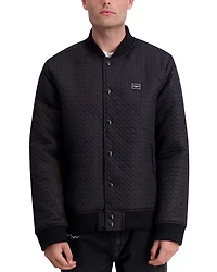 Quilted Bomber Jacket