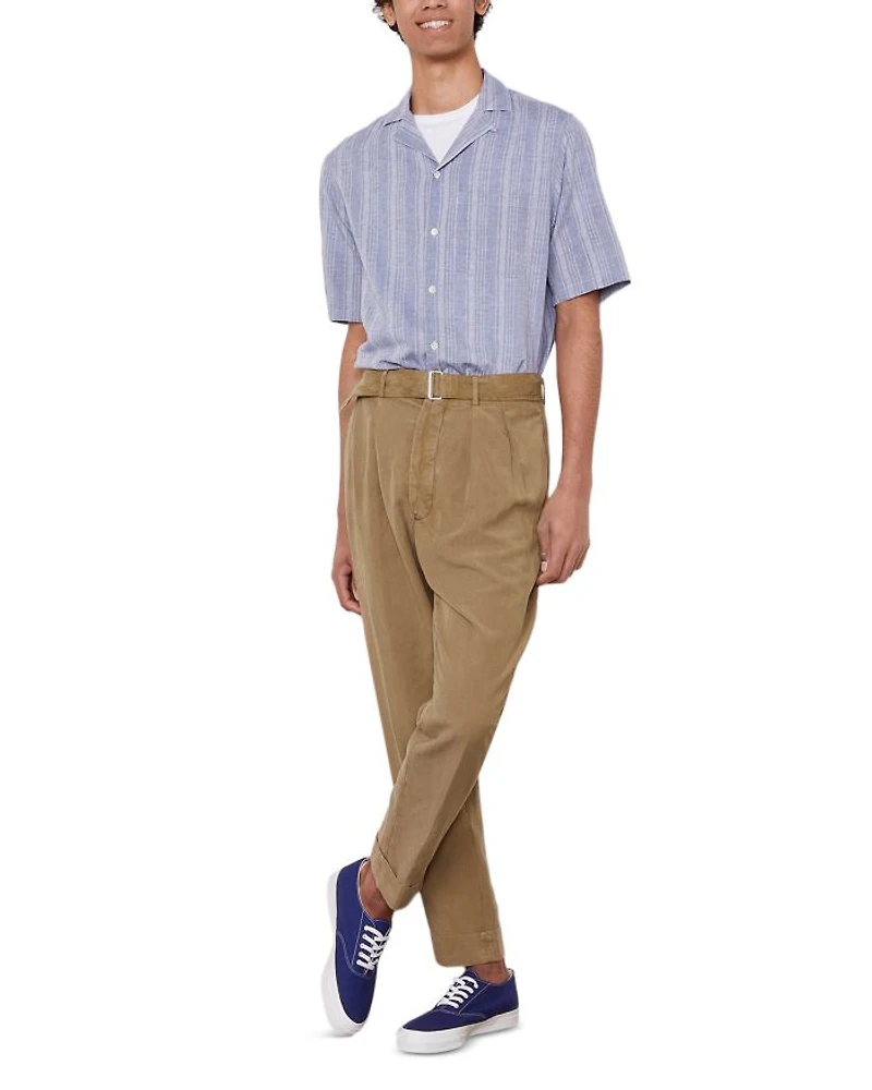 Luis Chambray Striped Shirt