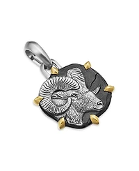 Sterling Silver & 18K Yellow Gold Zodiac Amulet Enhancer