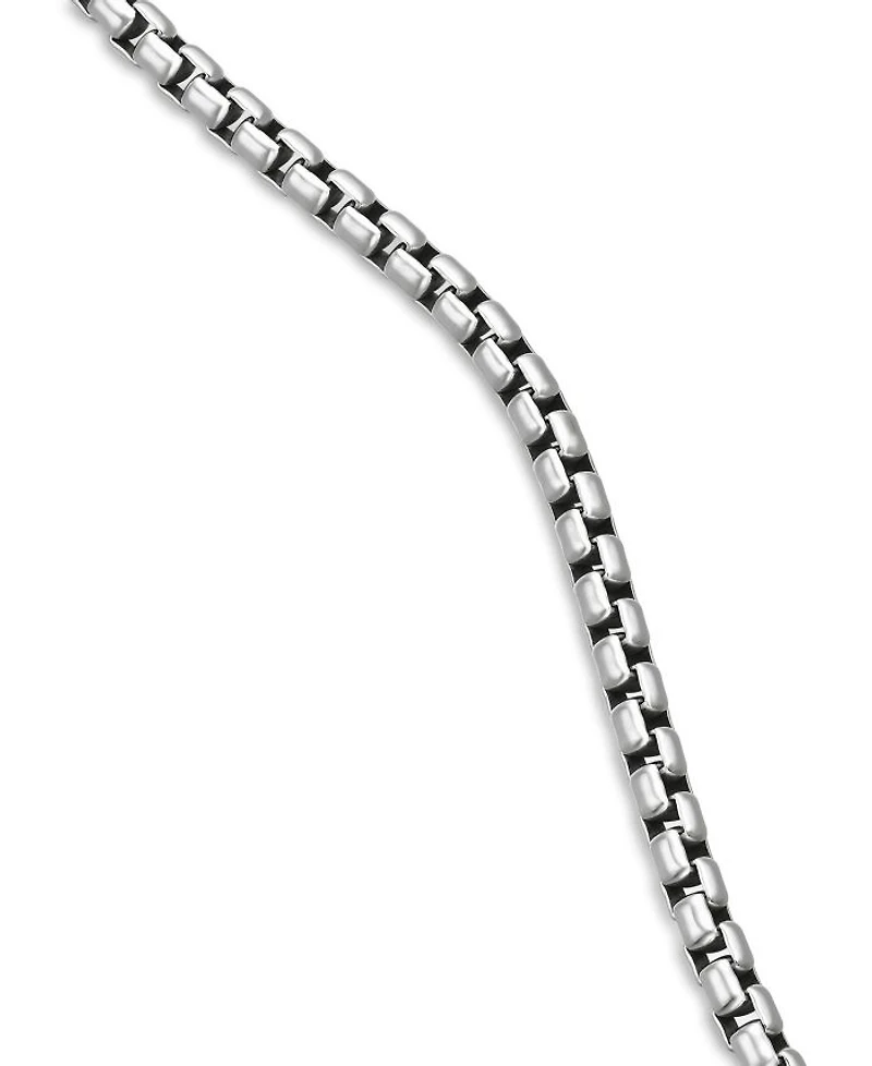 Men's Sterling Silver Extra Large Box Chain, 5.2mm