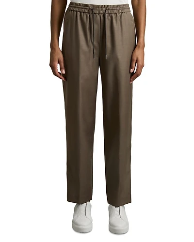 Tie Waist Tapered Pants