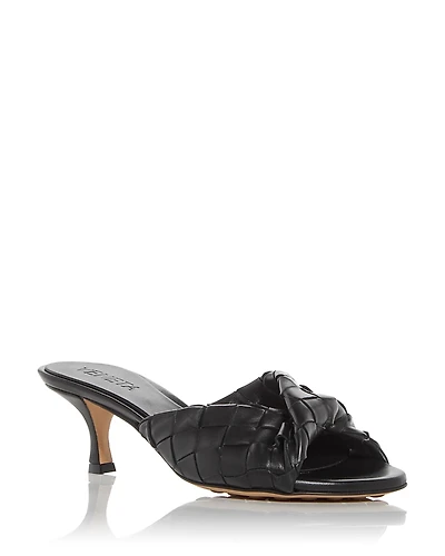 Bottega Veneta Women's Blink Twist Slide Sandals