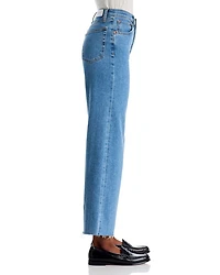 High Rise Cropped Wide Leg Jeans Runyon