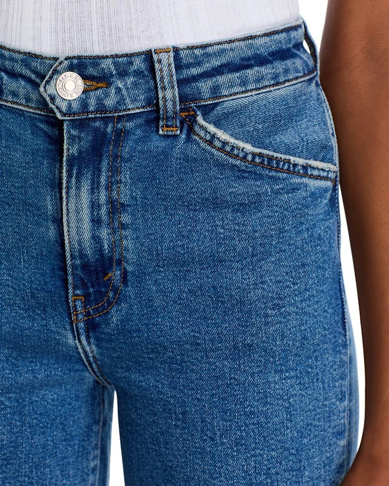 The Westley High Rise Ankle Jeans Blue Mere