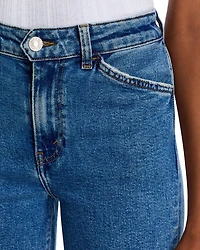 The Westley High Rise Ankle Jeans Blue Mere