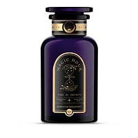 Bohemian Breakfast Black Tea Probiotic Rich Vanilla Puerh Tea for Digestion & Energy in Violet Glass Apothecary Jar, 6 oz.