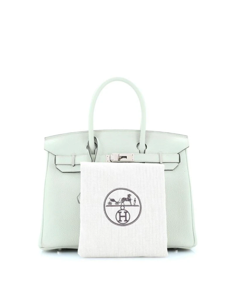 Birkin 30 Handbag Togo with Palladium Hardware