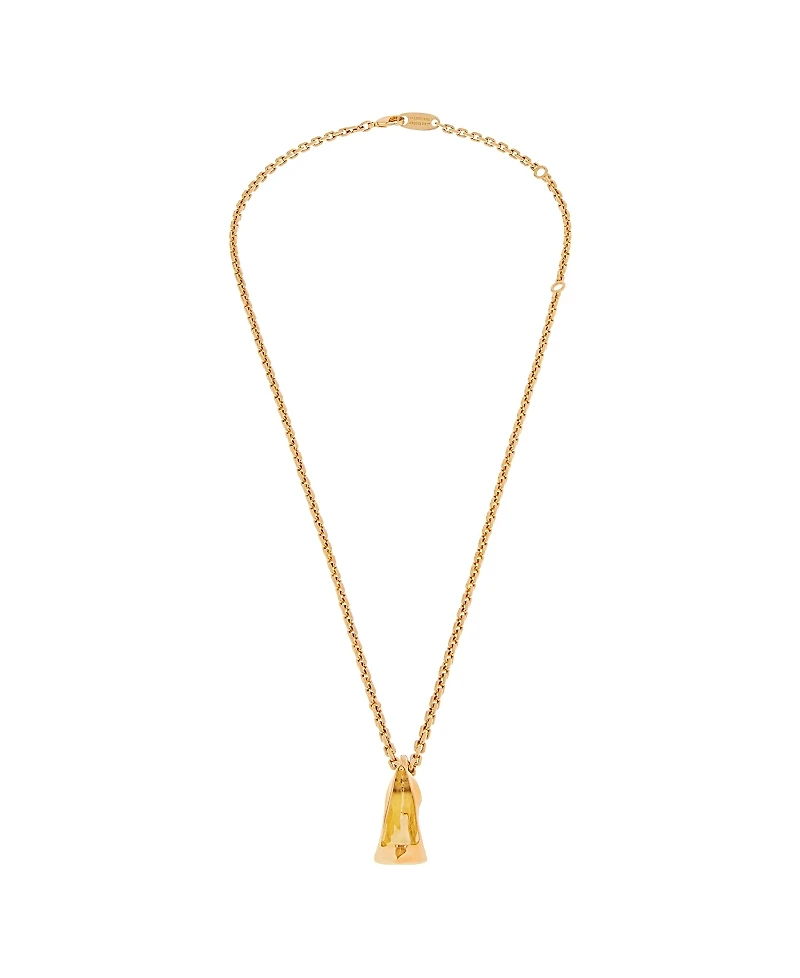 Balenciaga Keyholder Thin Honey Necklace