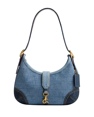 Denim Hamptons Hobo Bag