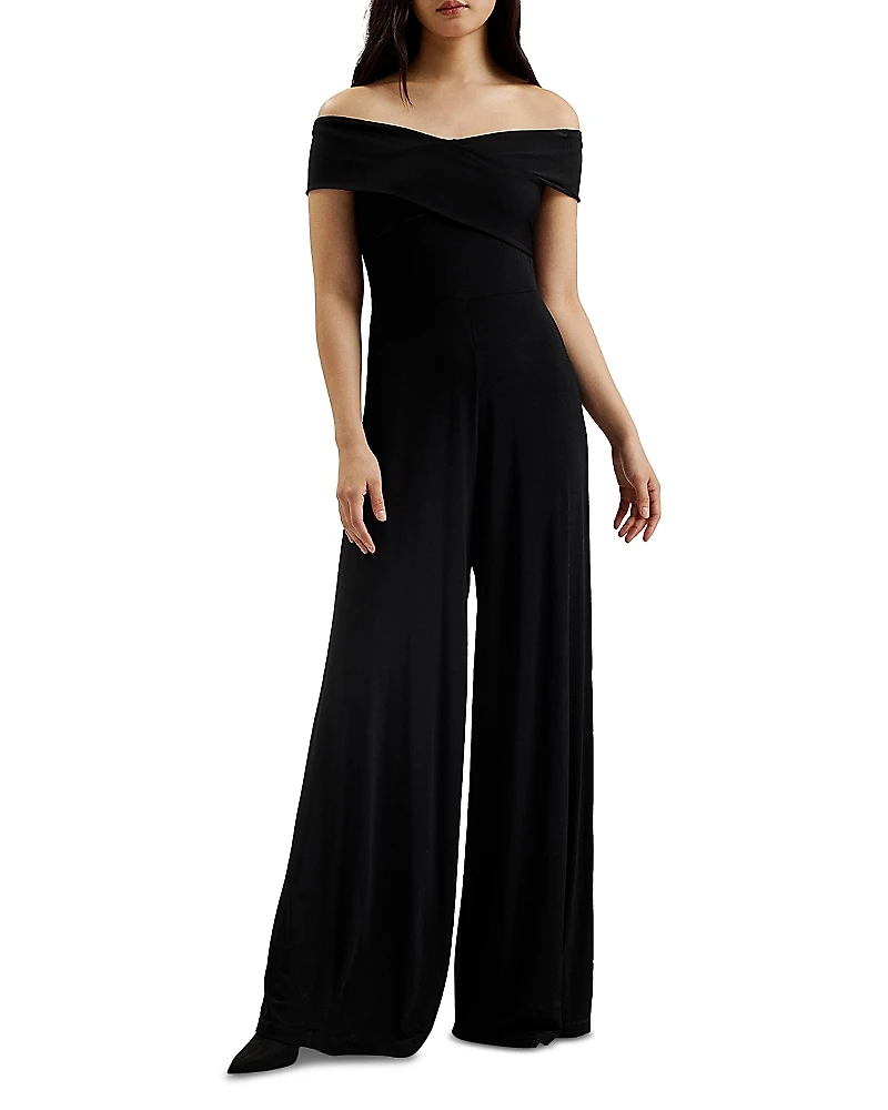 Ted Baker Almhaa Off-the-Shoulder Jumpsuit