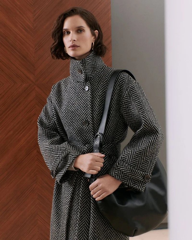 Cosette Funnel Neck Coat