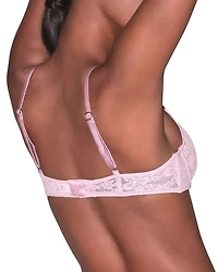 Le Stretch Multi Fit Lace Unlined Demi Bra