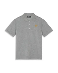 Boys' Piquet Medusa Outline Polo - Little Kid, Big Kid