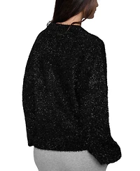 Henley Lurex Sweater